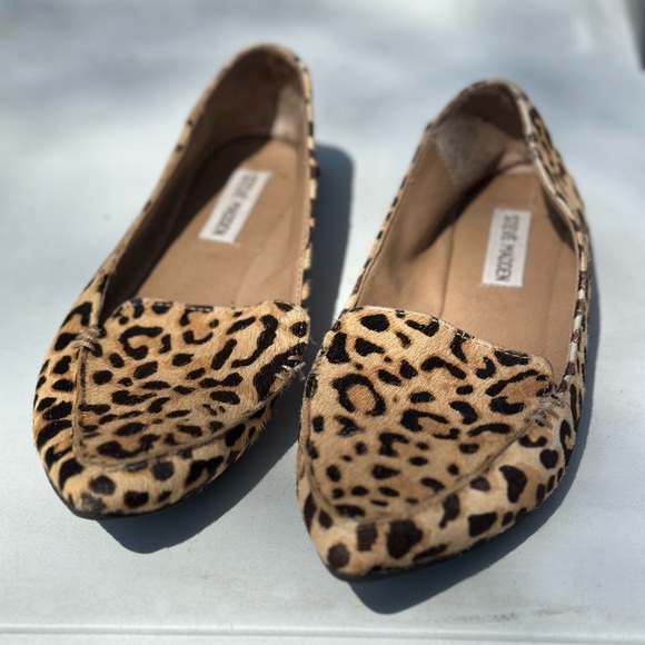 Steve Madden Cheetah Print Flats - Picture 3 of 6
